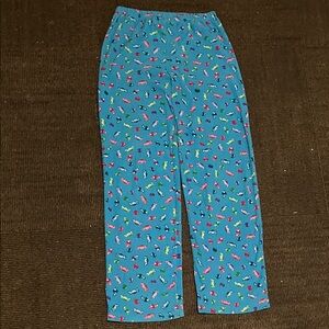 Playful Blue Kids Pajama Bottoms